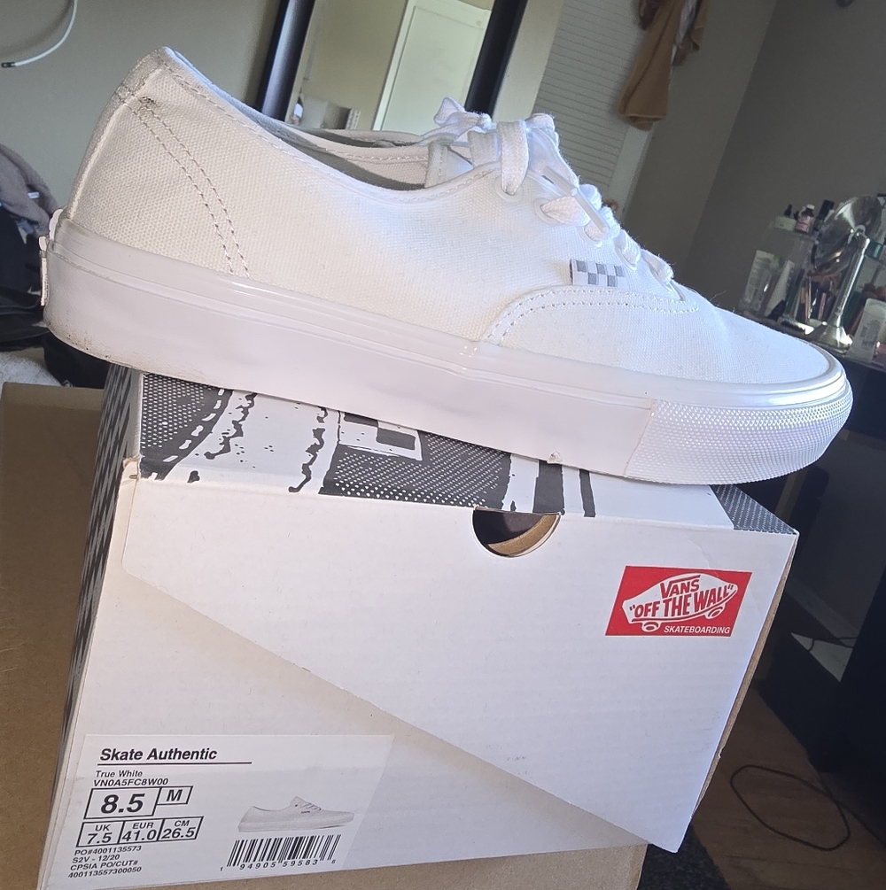 Vans Off White Skate Authentic Shoes